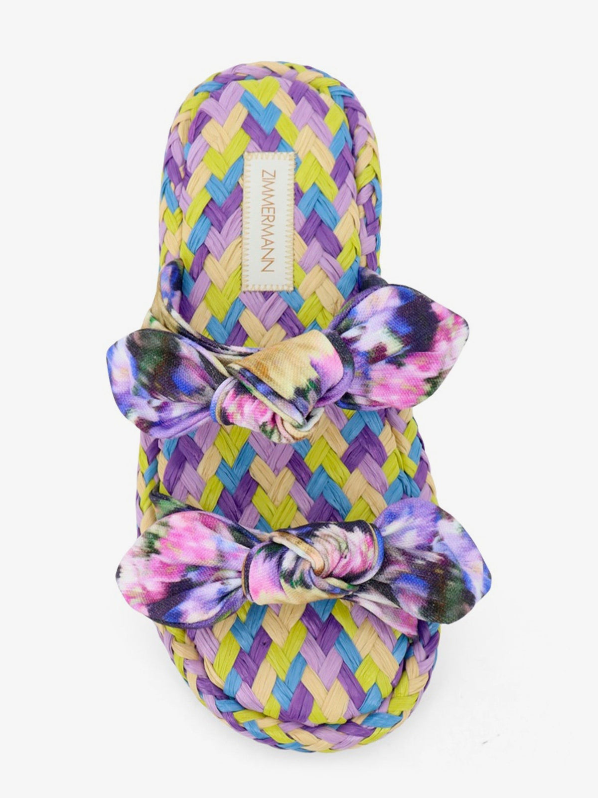 ZIMMERMANN - Carousel multicolored raffia sandals carousel-multicolored-raffia-sandals_2bd48f45-09b7-4630-ac9c-95160e50a3e0
