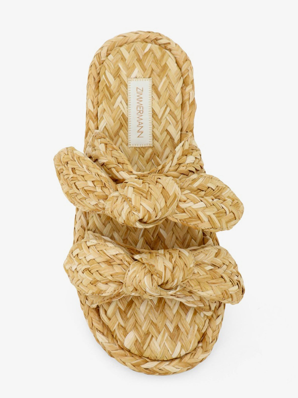 ZIMMERMANN - Carousel raffia sandals carousel-raffia-sandals_f10023a5-1e6b-4efa-9865-4bd21f3e145e