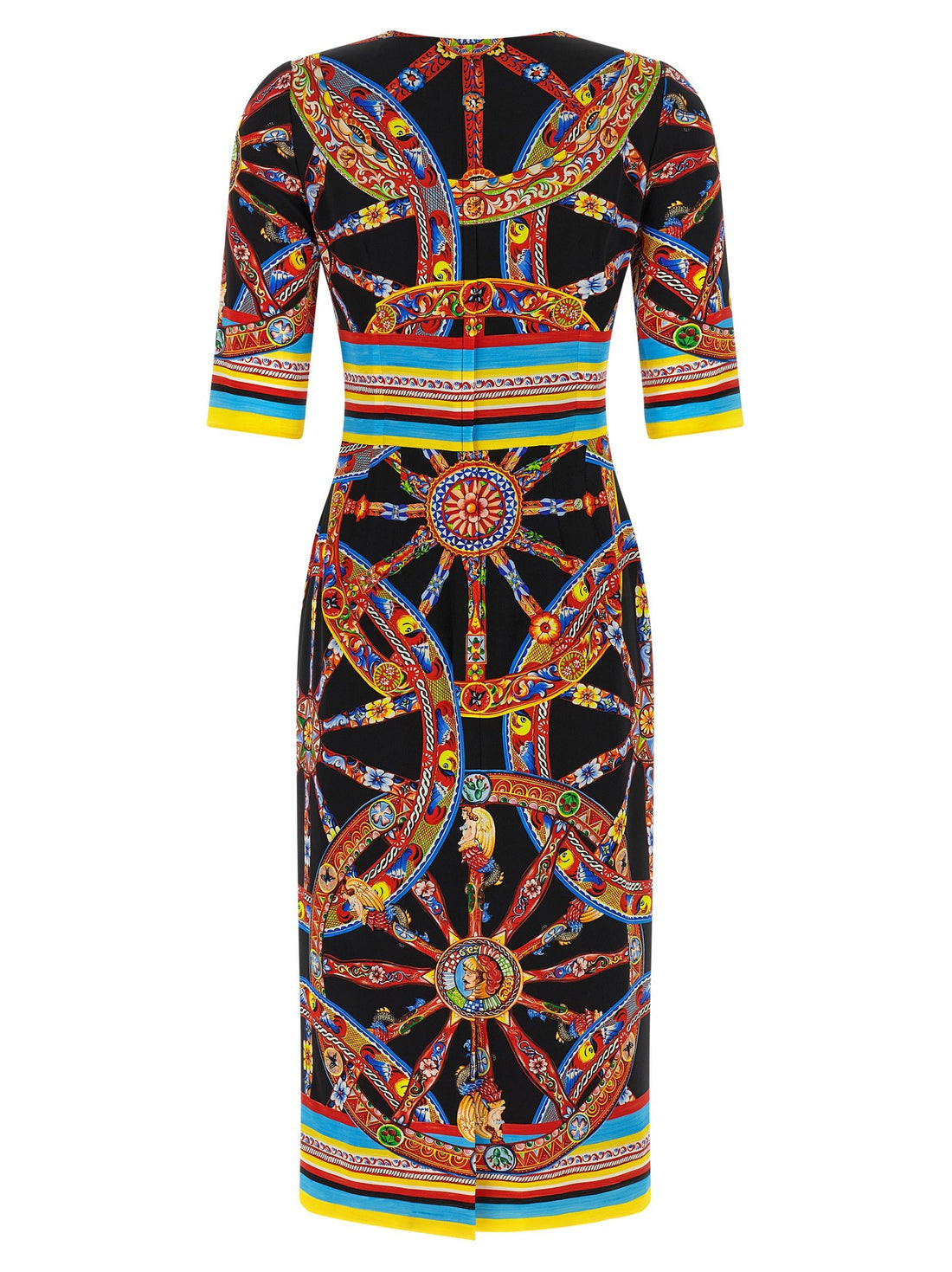 Dolce & Gabbana - 'Carretto' dress MULTICOLOR 40 IT