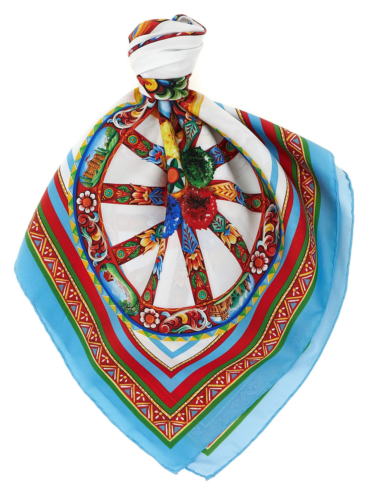 Dolce & Gabbana - 'Carretto' scarf carretto-scarf_8c16573f-843e-451f-b825-1d148c26d74e