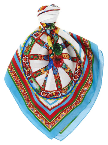 Dolce & Gabbana - 'Carretto' scarf carretto-scarf_8c16573f-843e-451f-b825-1d148c26d74e