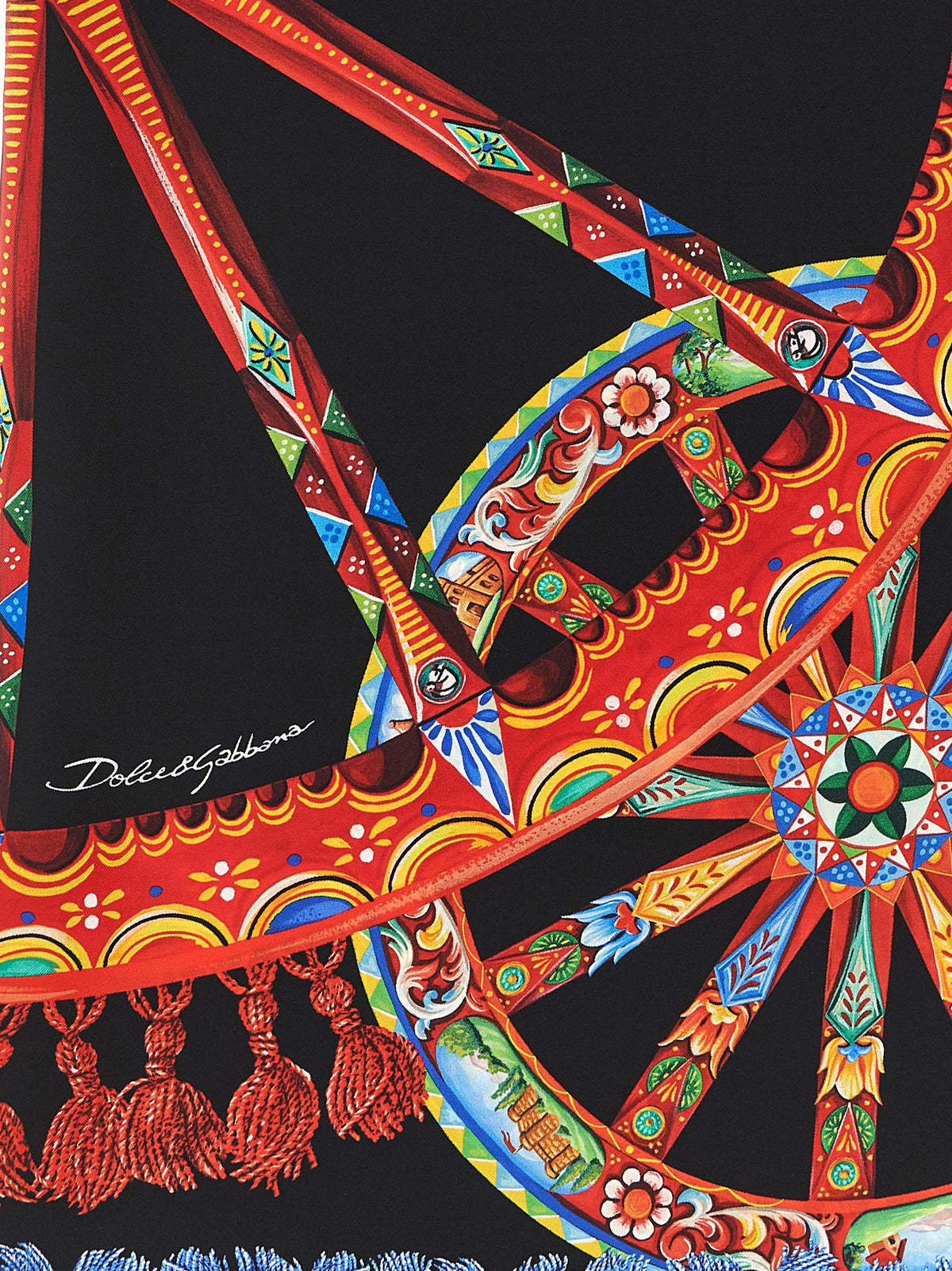 Dolce & Gabbana - 'Carretto' scarf carretto-scarf_a29abacf-9fa8-49ac-b316-e6b60d38ab20