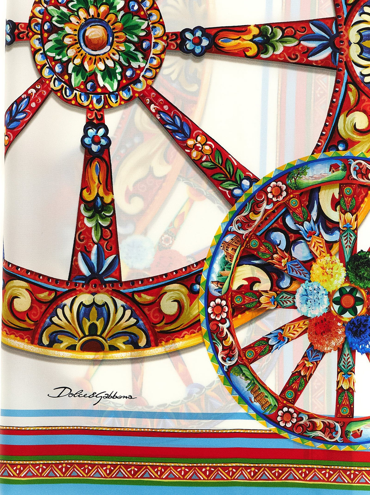 Dolce & Gabbana - 'Carretto' scarf carretto-scarf_daf8467b-af08-496e-b323-d4f6f237c5a4
