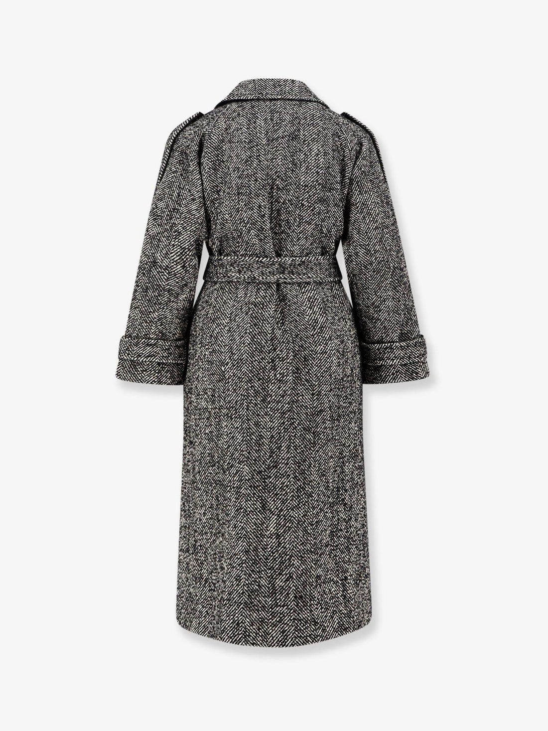 Carrube chevron cloth coat