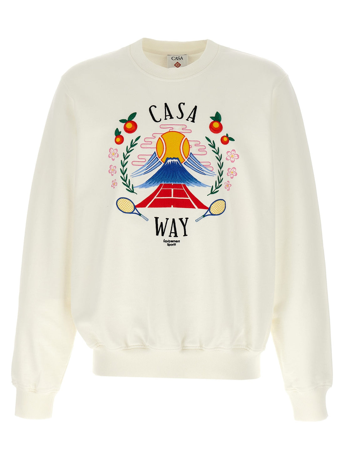 CASABLANCA - 'Casa Way Mountain' sweatshirt White