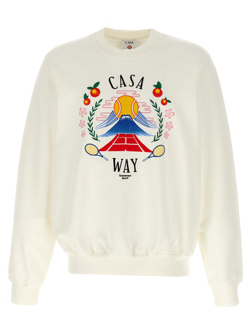 CASABLANCA - 'Casa Way Mountain' sweatshirt casa-way-mountain-sweatshirt_1c3173bf-88b0-4319-ab82-321a4d770ea9