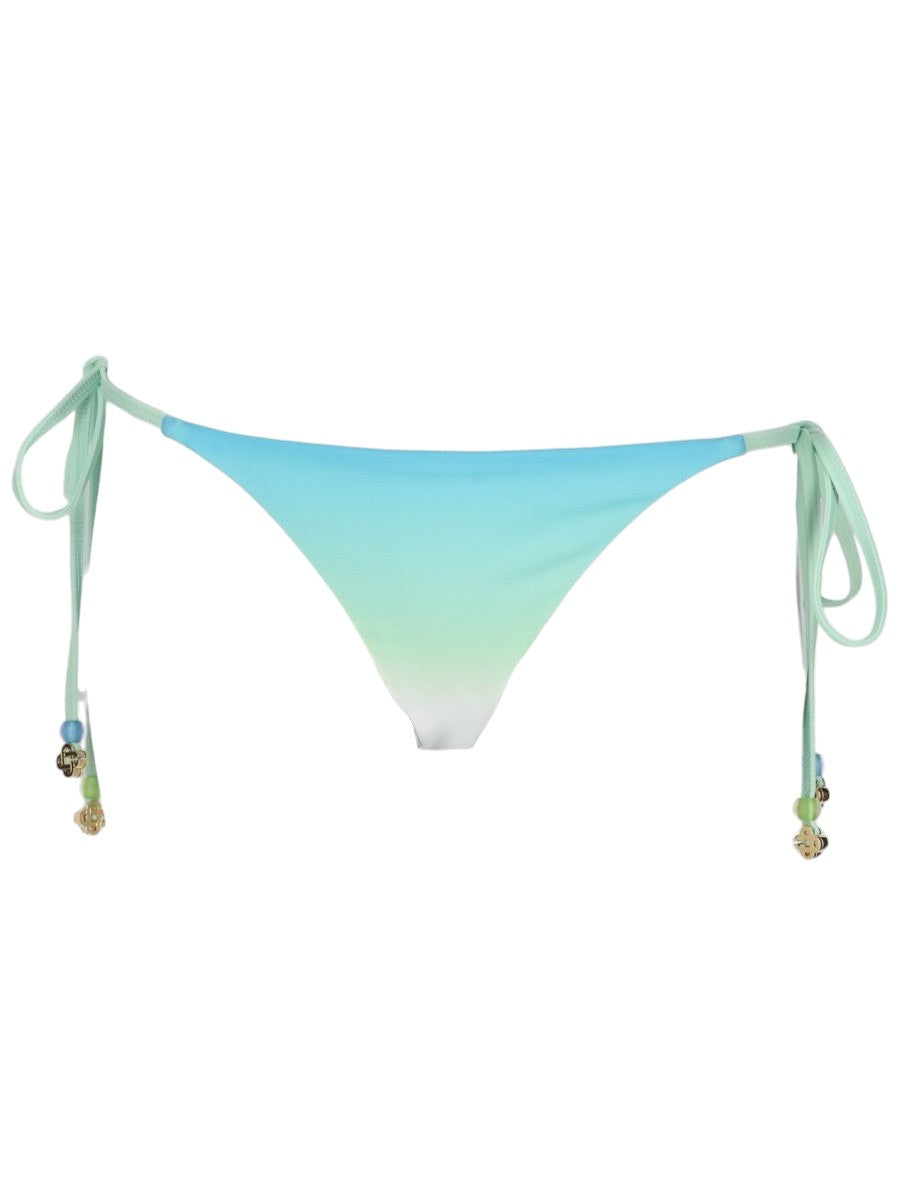 CASABLANCA - Gradient Bikini Briefs With Beads - Blue casablanca-gradient-bikini-briefs-with-beads-blue-front-jpg