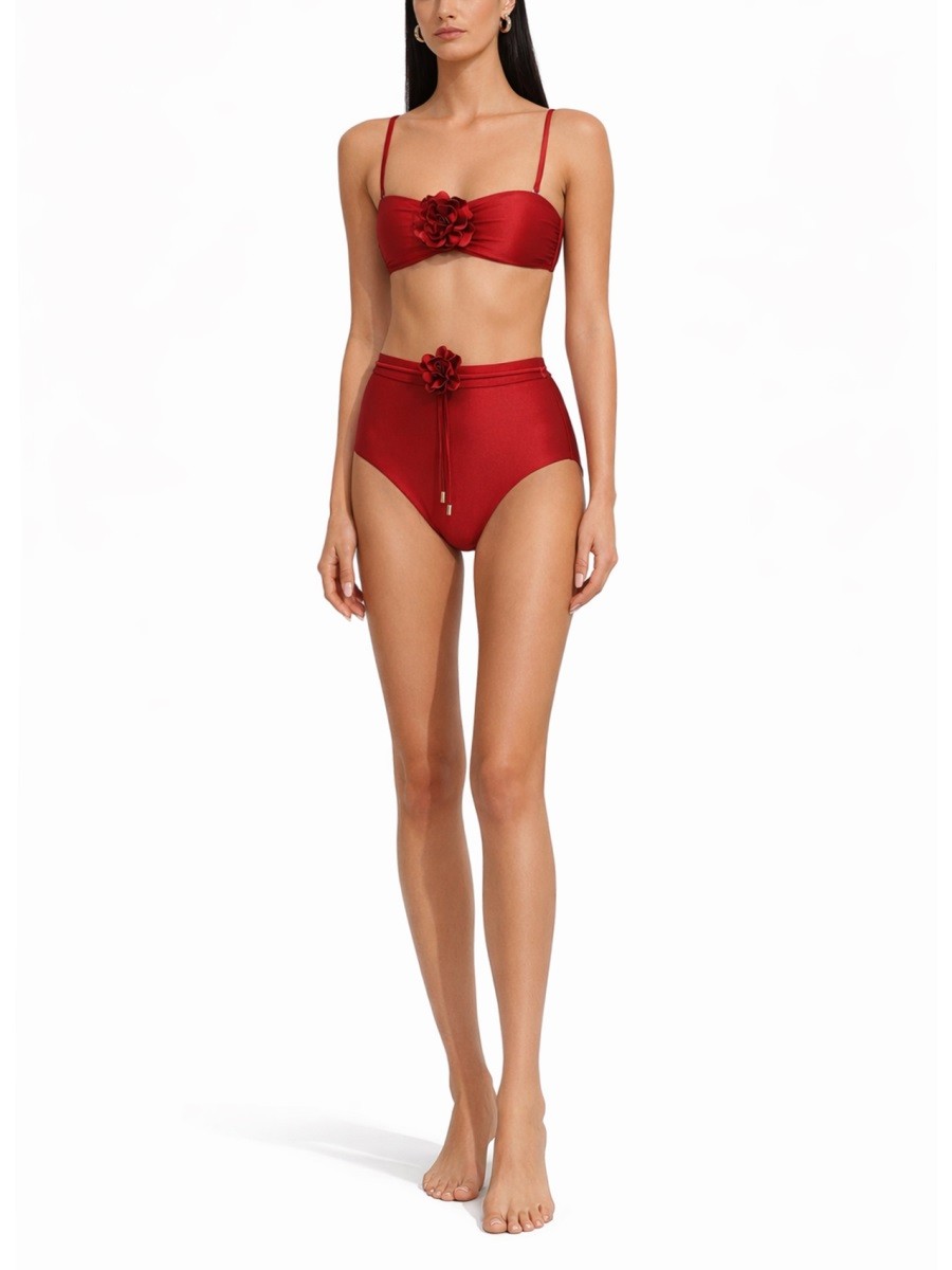 ZIMMERMANN ZIMMERMANN - "CASCADIAN" FLOWER BIKINI TOP
