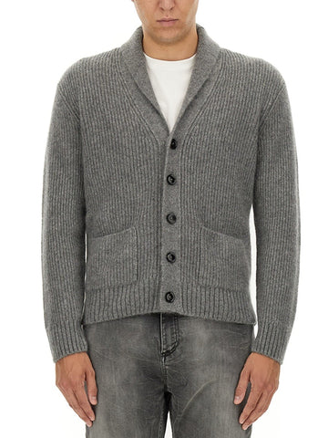 CASHMERE AND SILK CARDIGAN