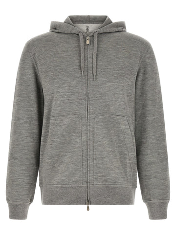 Brunello Cucinelli - Cashmere and silk hoodie