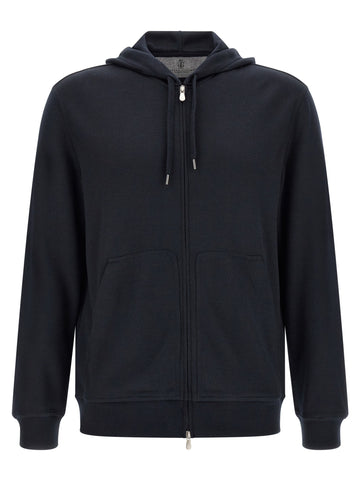 Brunello Cucinelli - Cashmere and silk hoodie