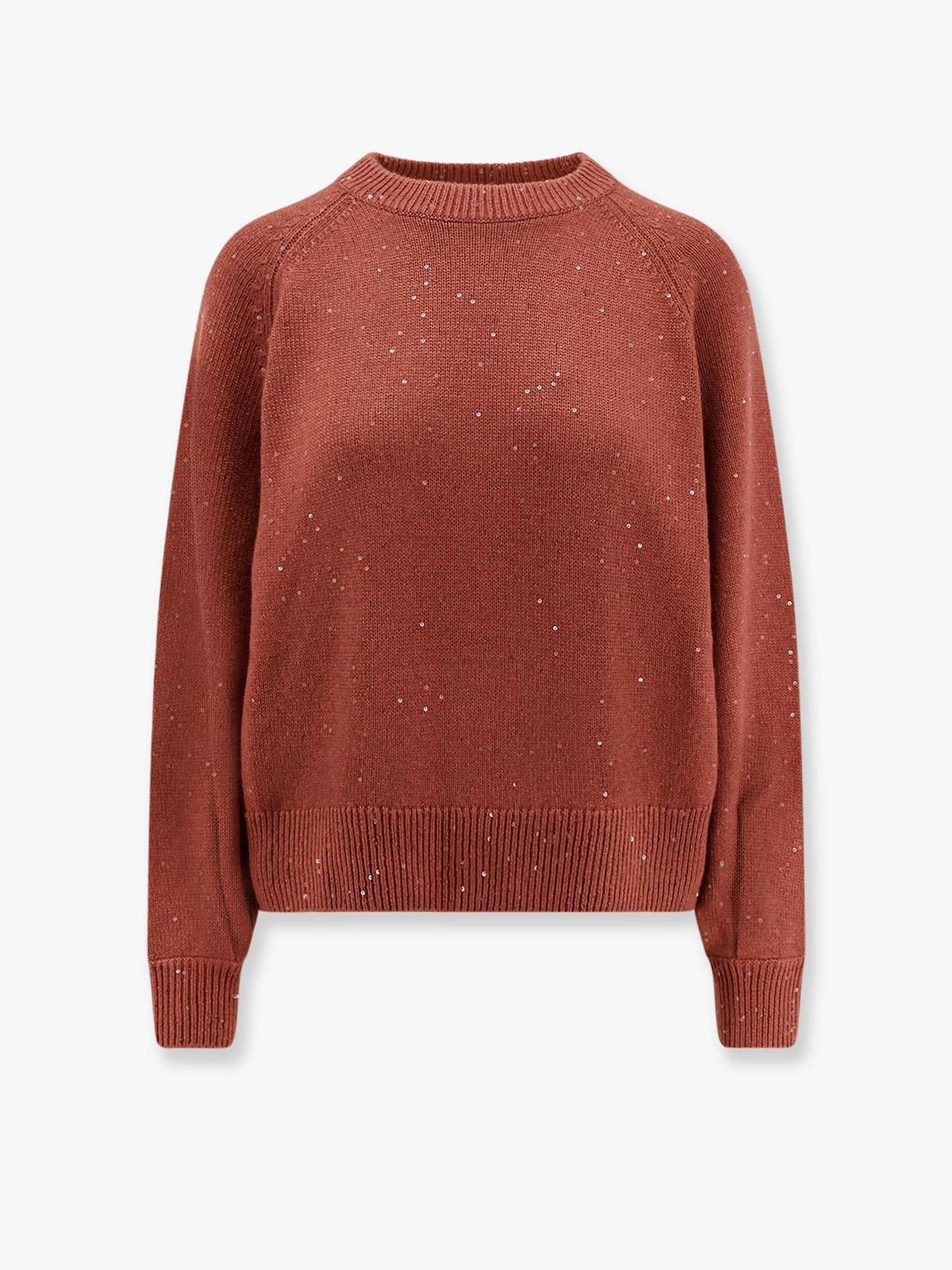 Cashmere and silk sweater with sequins