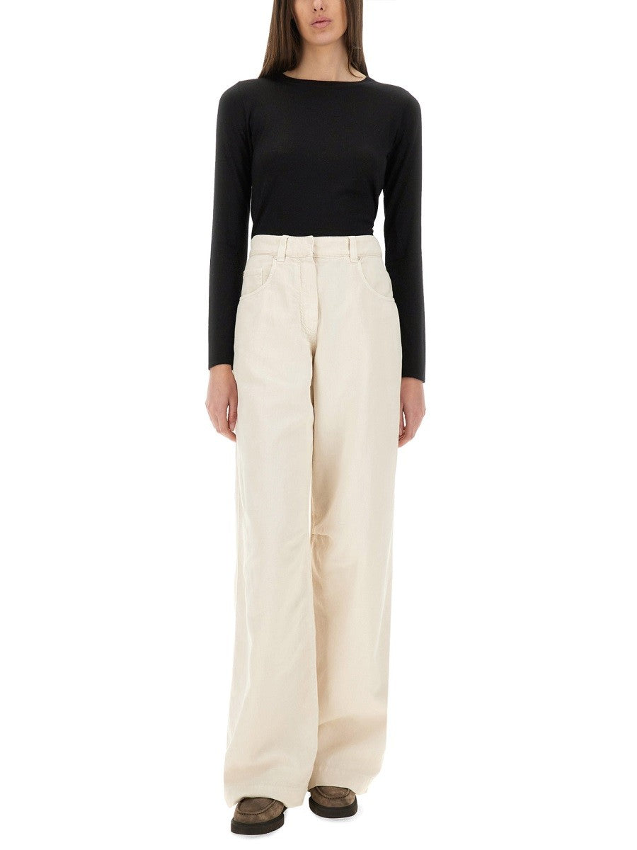 CASHMERE AND SILK SWEATER