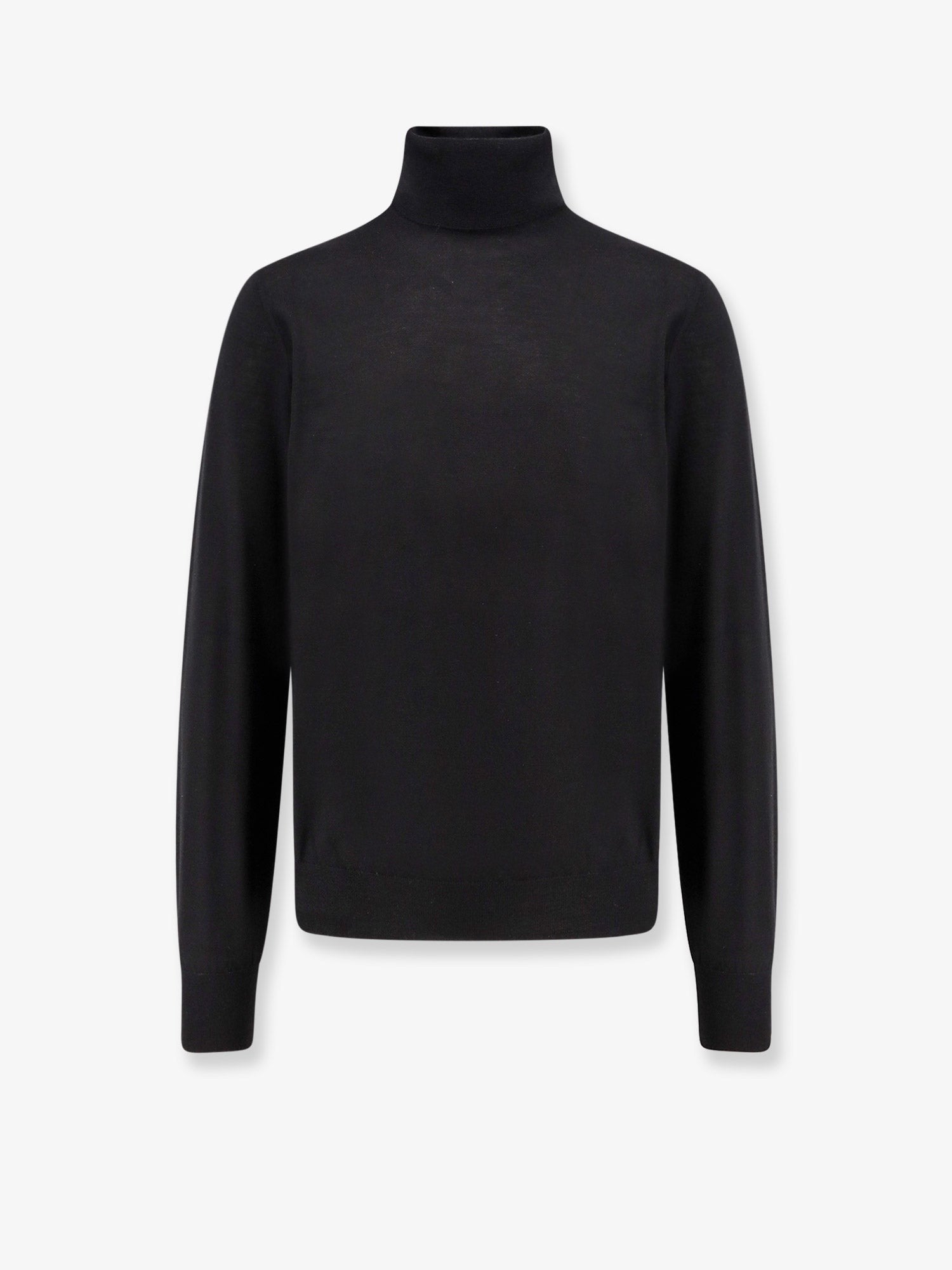 Cashmere and silk turtleneck