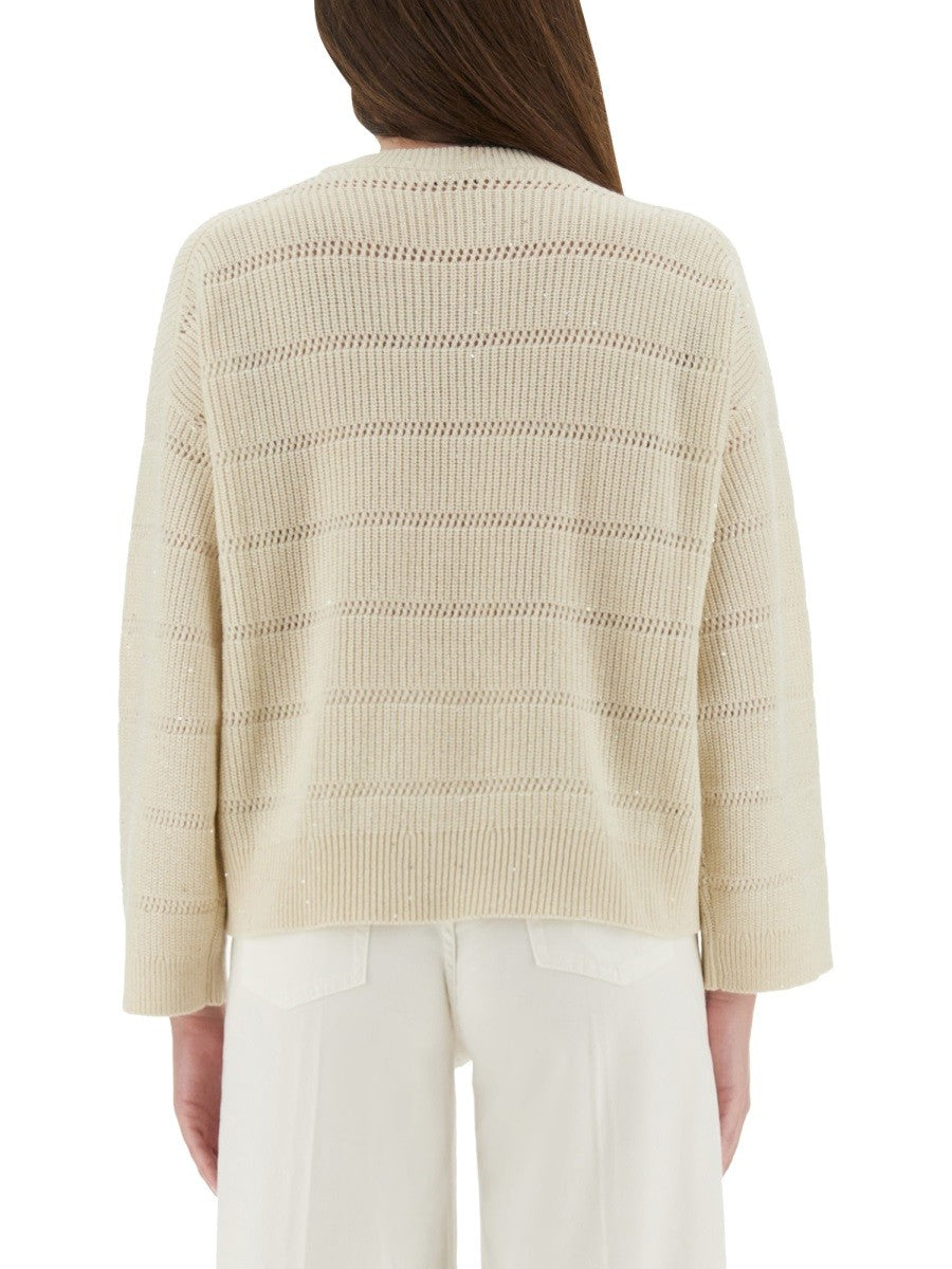 CASHMERE AND WOOL SWEATER