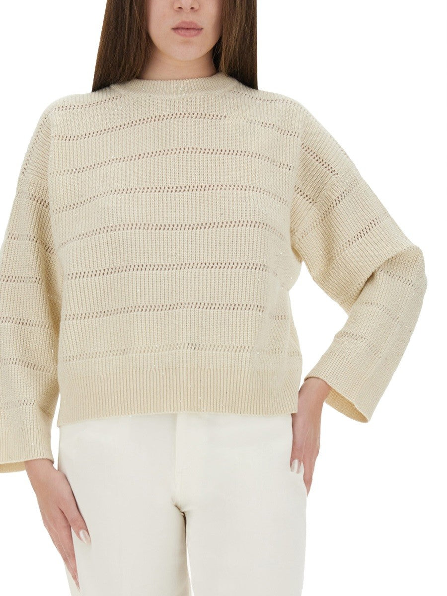 CASHMERE AND WOOL SWEATER