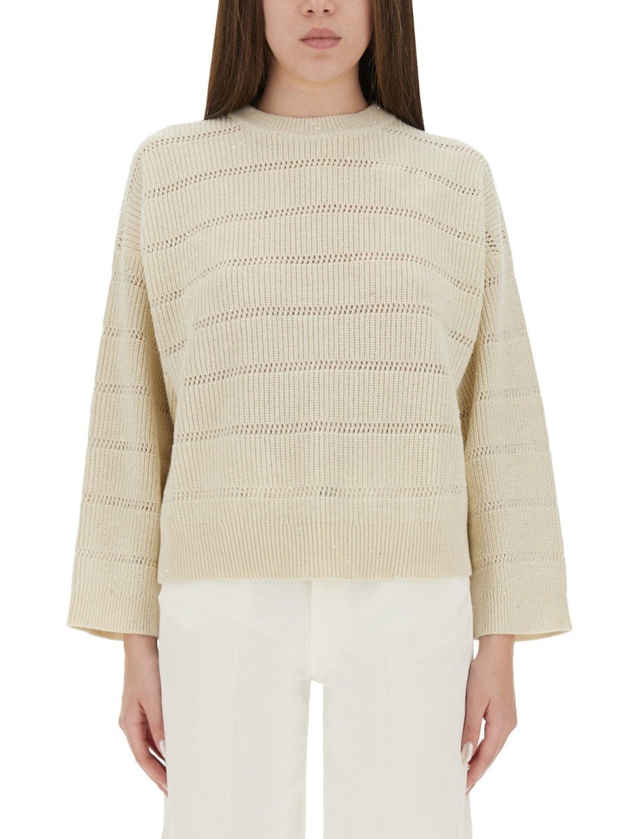 CASHMERE AND WOOL SWEATER