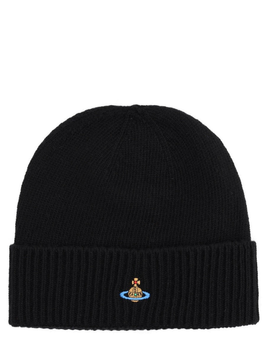 Vivienne Westwood - Cashmere Beanie - Black cashmere-beanie_3b30442b-d08e-44b2-8bc9-4d7bf365e06e