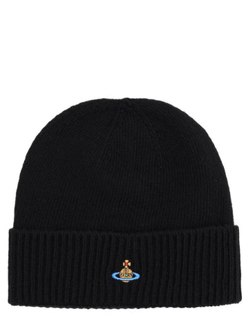 Vivienne Westwood - Cashmere Beanie - Black cashmere-beanie_3b30442b-d08e-44b2-8bc9-4d7bf365e06e