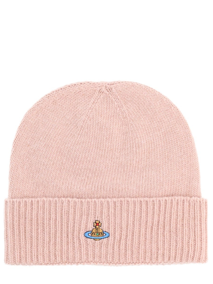 Vivienne Westwood - Cashmere Beanie - Nude cashmere-beanie_fc022cdd-38c2-4ce6-bd56-5baaaf6fb823