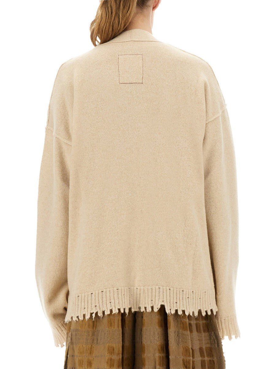 UMA WANG UMA WANG - CASHMERE CARDIGAN WITH BUTTONS