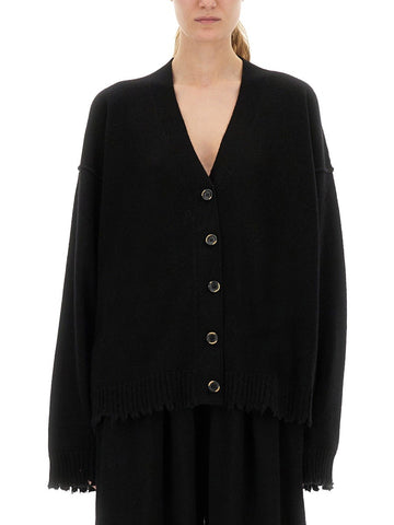 UMA WANG UMA WANG - CASHMERE CARDIGAN WITH BUTTONS