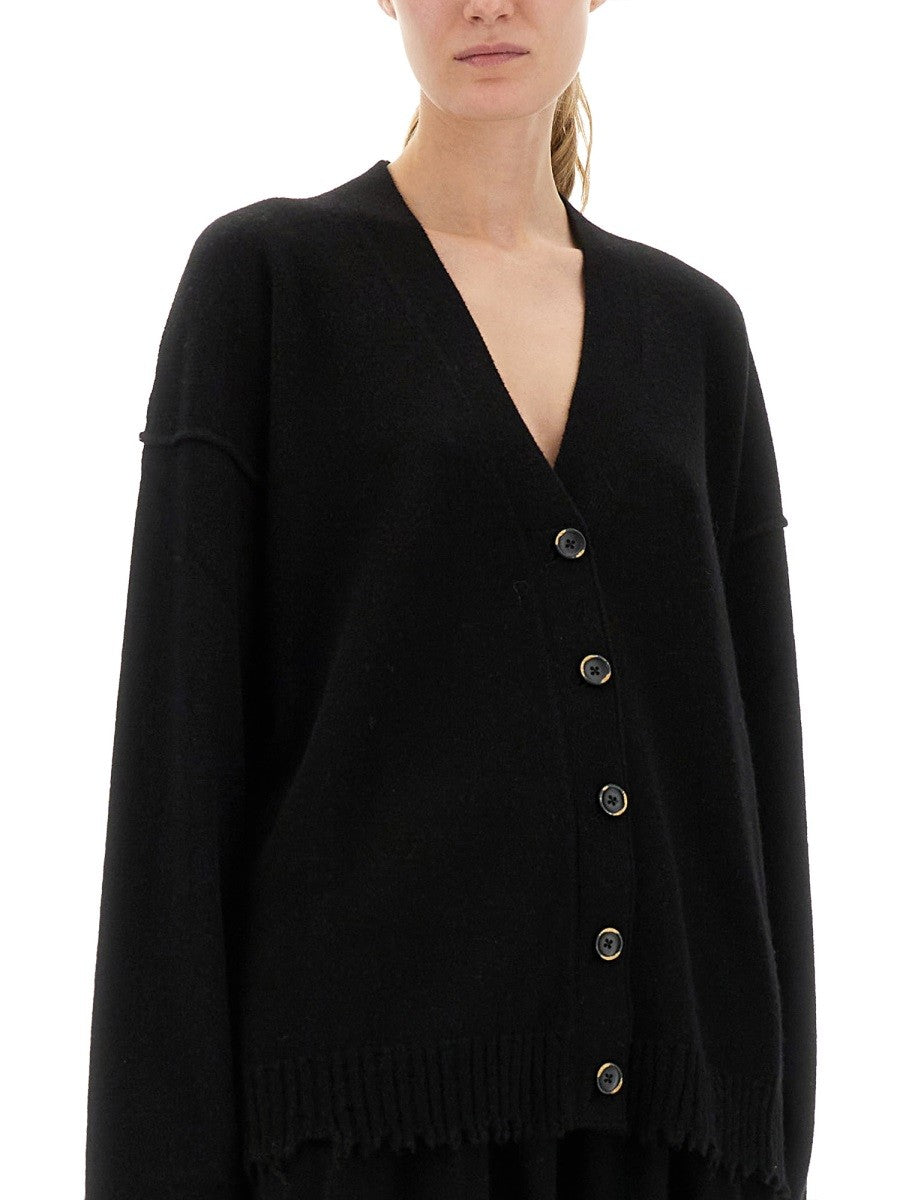 UMA WANG UMA WANG - CASHMERE CARDIGAN WITH BUTTONS