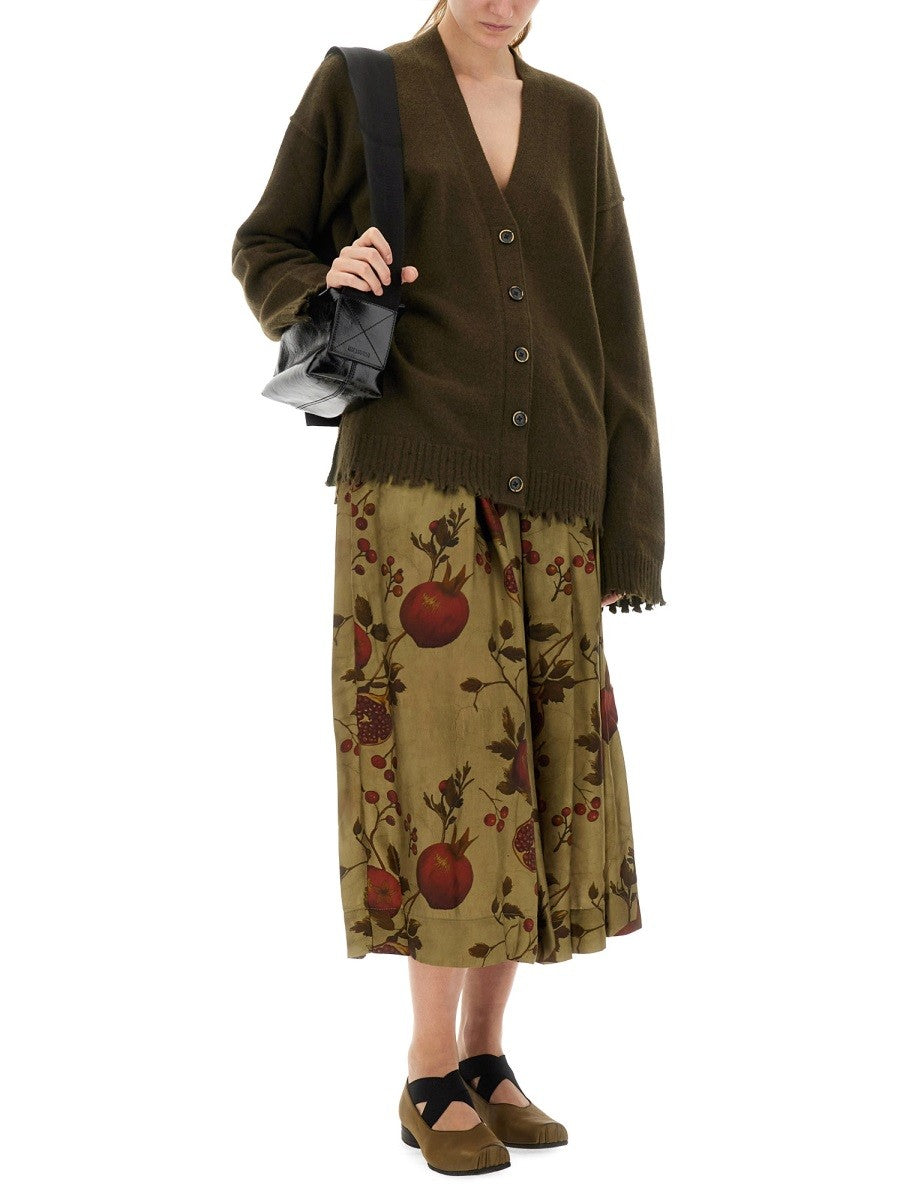 UMA WANG UMA WANG - CASHMERE CARDIGAN WITH BUTTONS