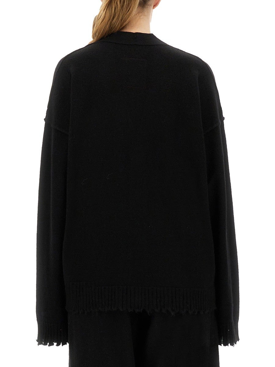 UMA WANG UMA WANG - CASHMERE CARDIGAN WITH BUTTONS