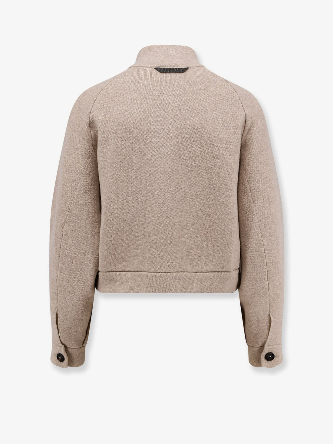 Cashmere cardigan with Monili