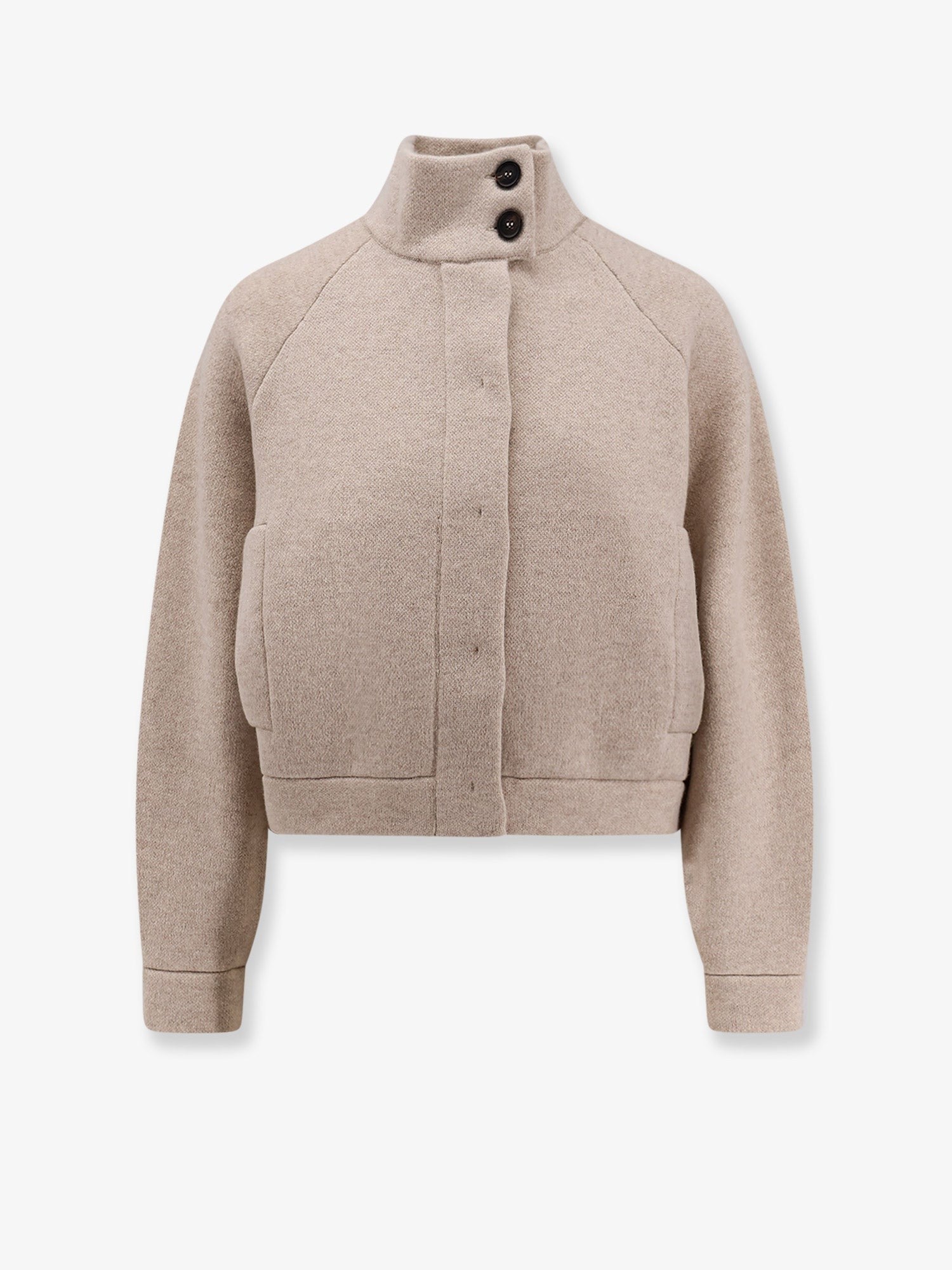 Cashmere cardigan with Monili