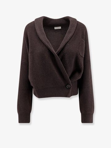 Brunello Cucinelli - Cashmere cardigan CAFFE L