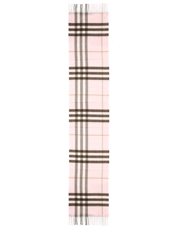CASHMERE CHECK SCARF