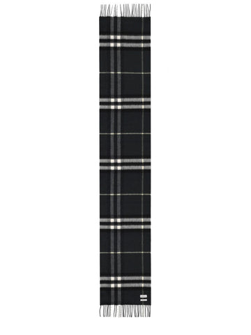 CASHMERE CHECK SCARF