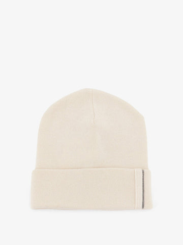 Brunello Cucinelli - Cashmere hat with Monili detail cashmere-hat-with-monili-detail_c97583bc-6b40-4b4e-b353-2bb21d25cda8