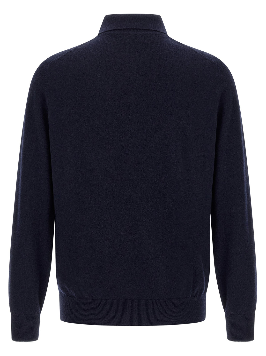 Brunello Cucinelli - Cashmere polo shirt Blue