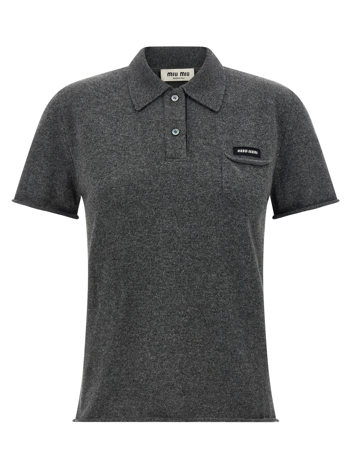 Miu Miu - Cashmere polo shirt