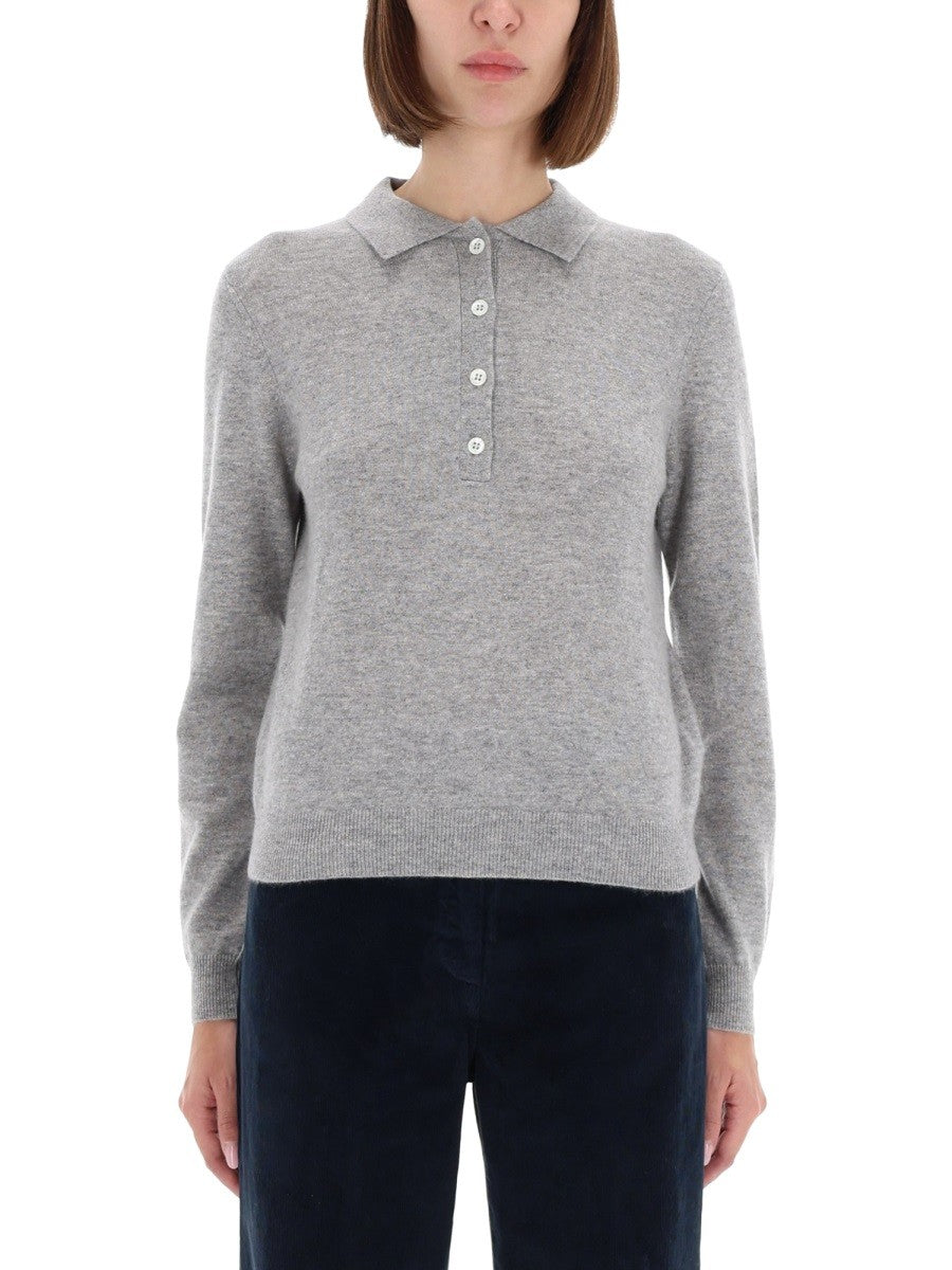 ASPESI ASPESI - CASHMERE POLO SHIRT