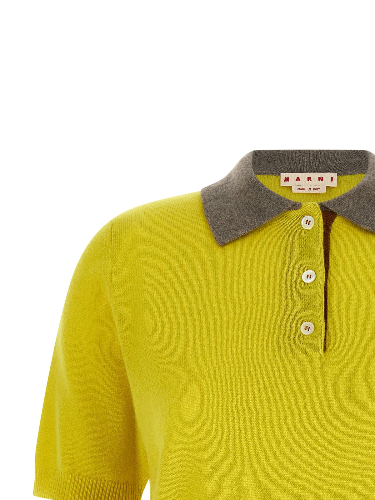 Marni - Cashmere polo shirt