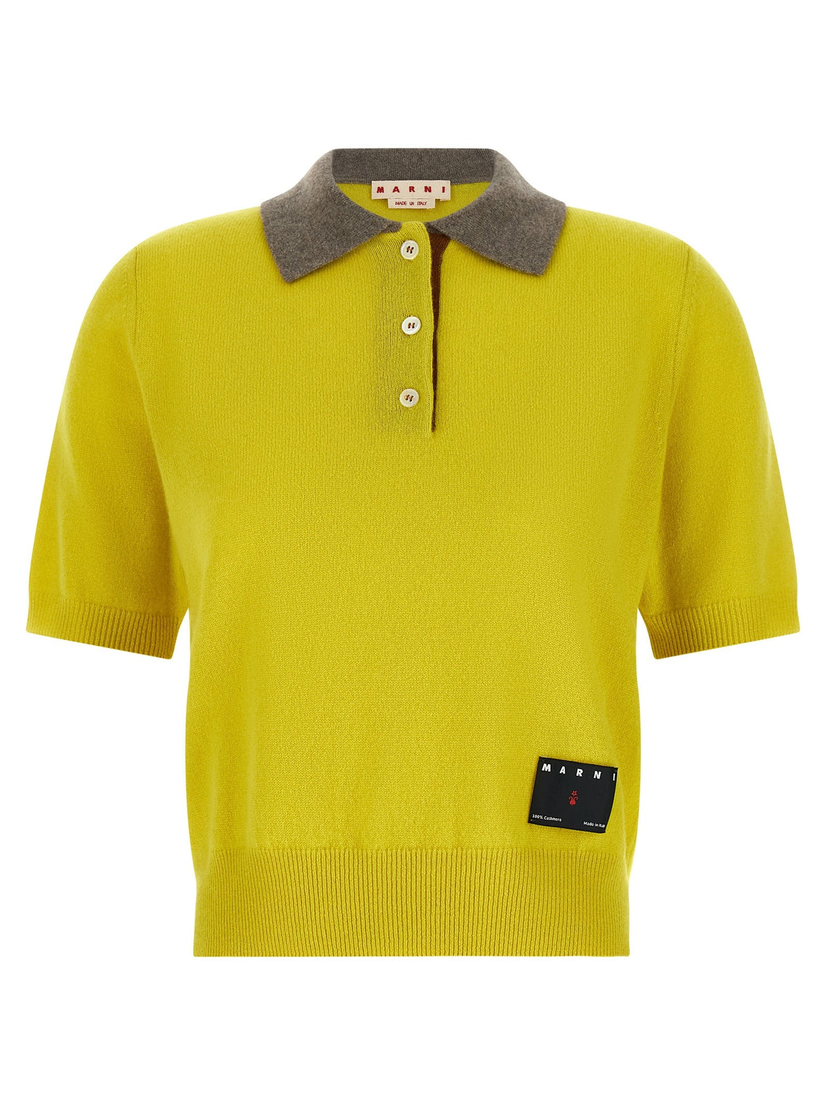 Marni - Cashmere polo shirt