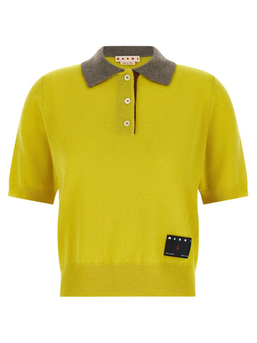 Marni - Cashmere polo shirt