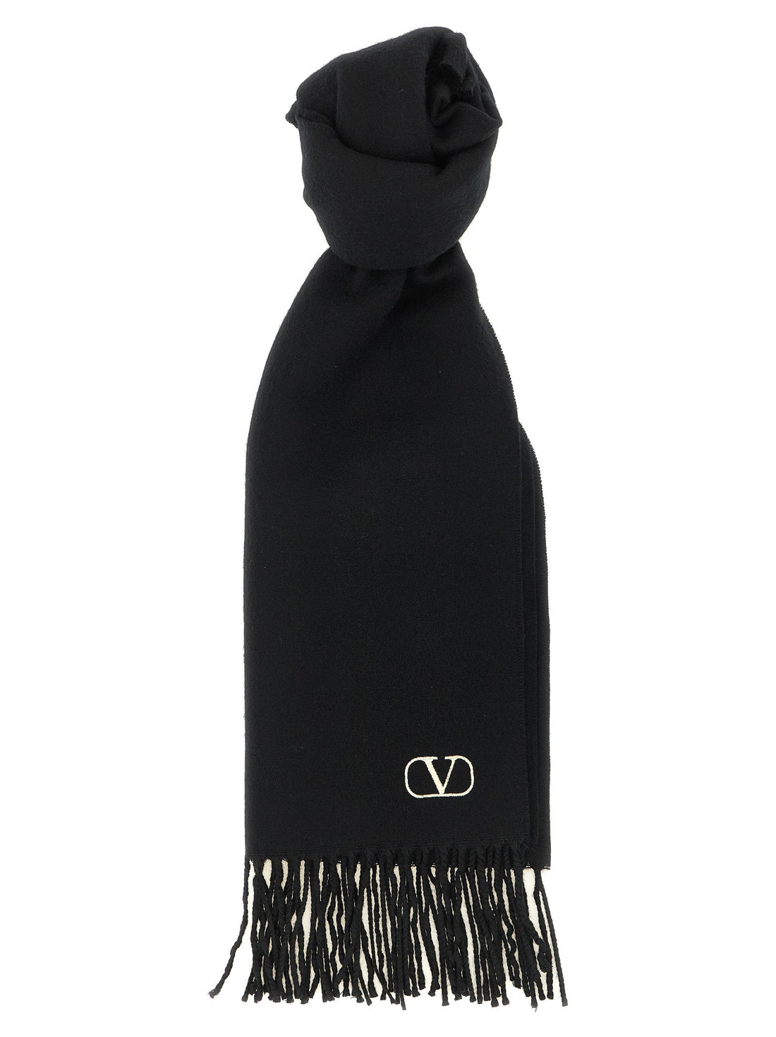 Valentino Garavani - Cashmere scarf Valentino Garavani with fringes cashmere-scarf-valentino-garavani-with-fringes