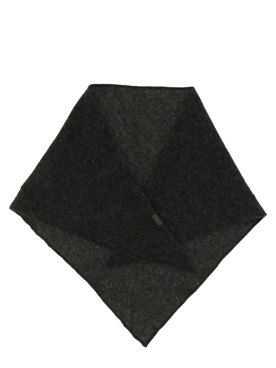 CASHMERE SCARF WITH NECKLACE