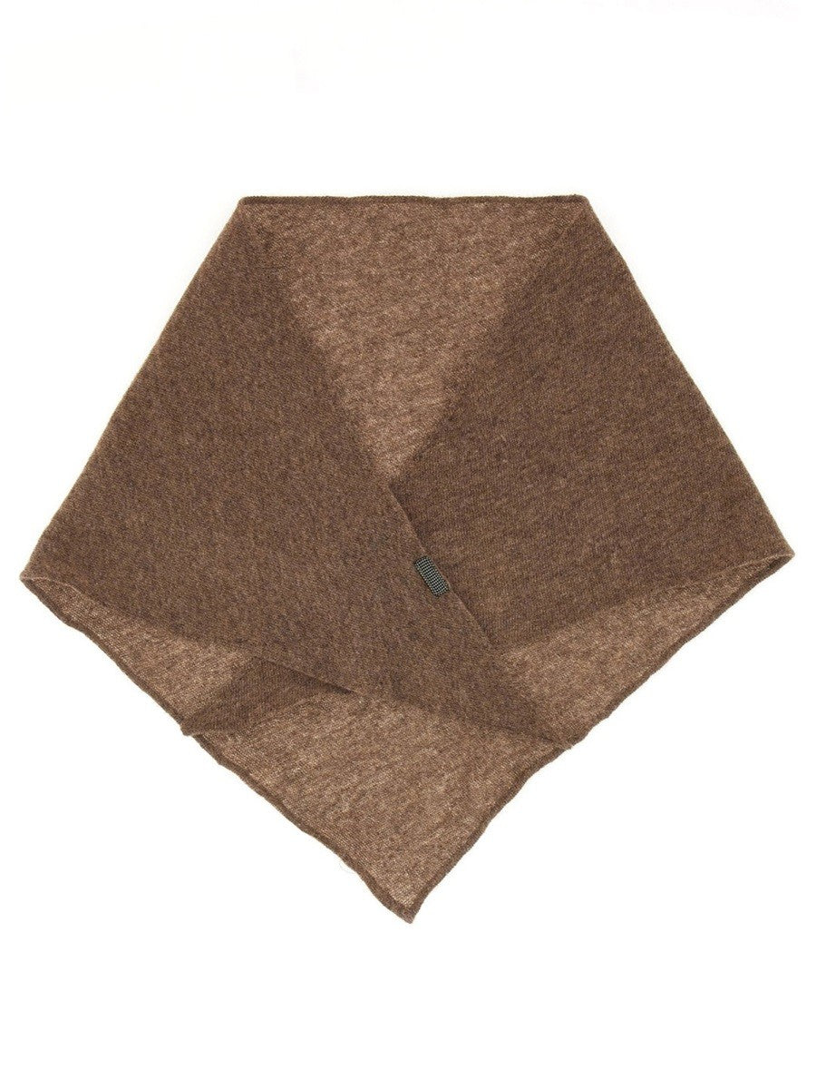 CASHMERE SCARF WITH NECKLACE