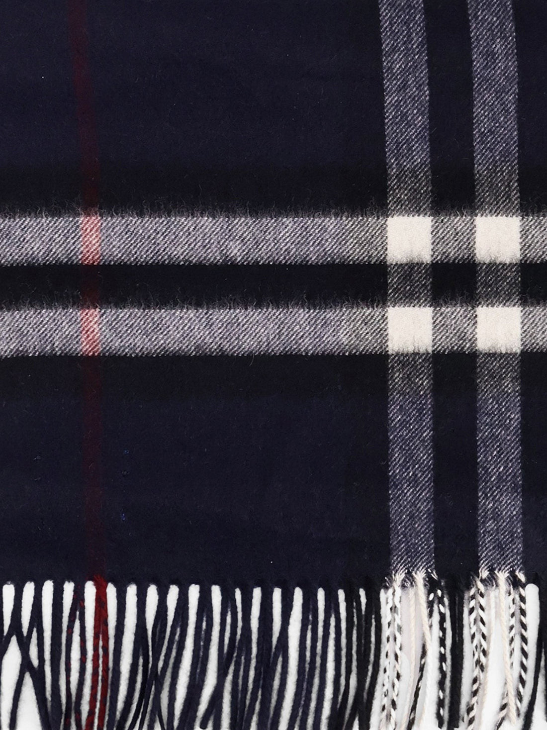 Burberry - Cashmere scarf Unisex INK BLUE UNI