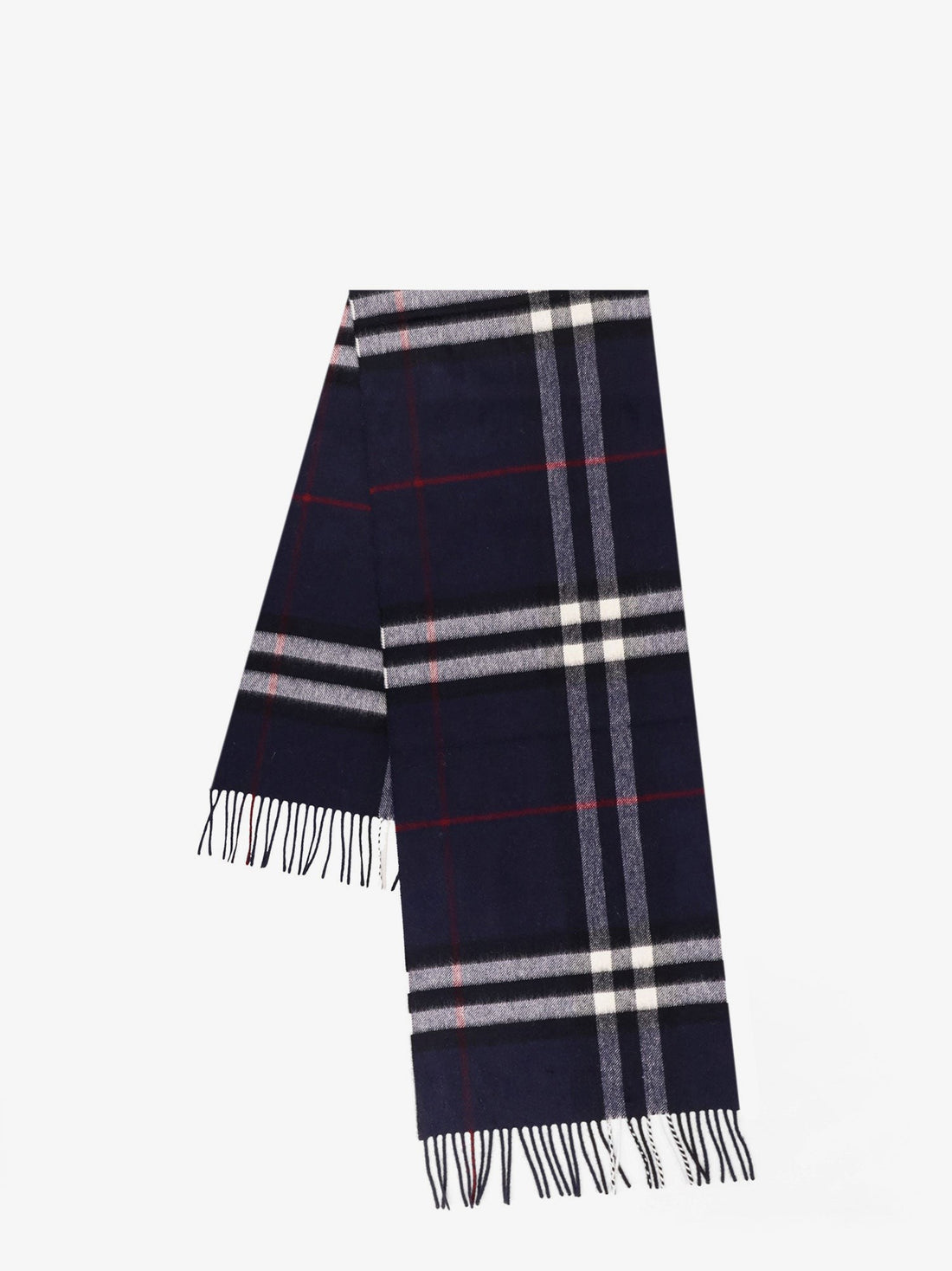 Burberry - Cashmere scarf Unisex INK BLUE UNI