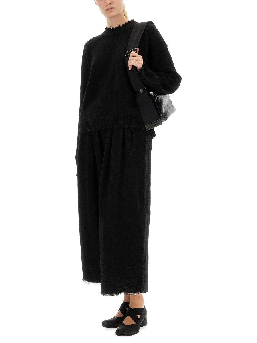 UMA WANG UMA WANG - CASHMERE SWEATER WITH BANGS