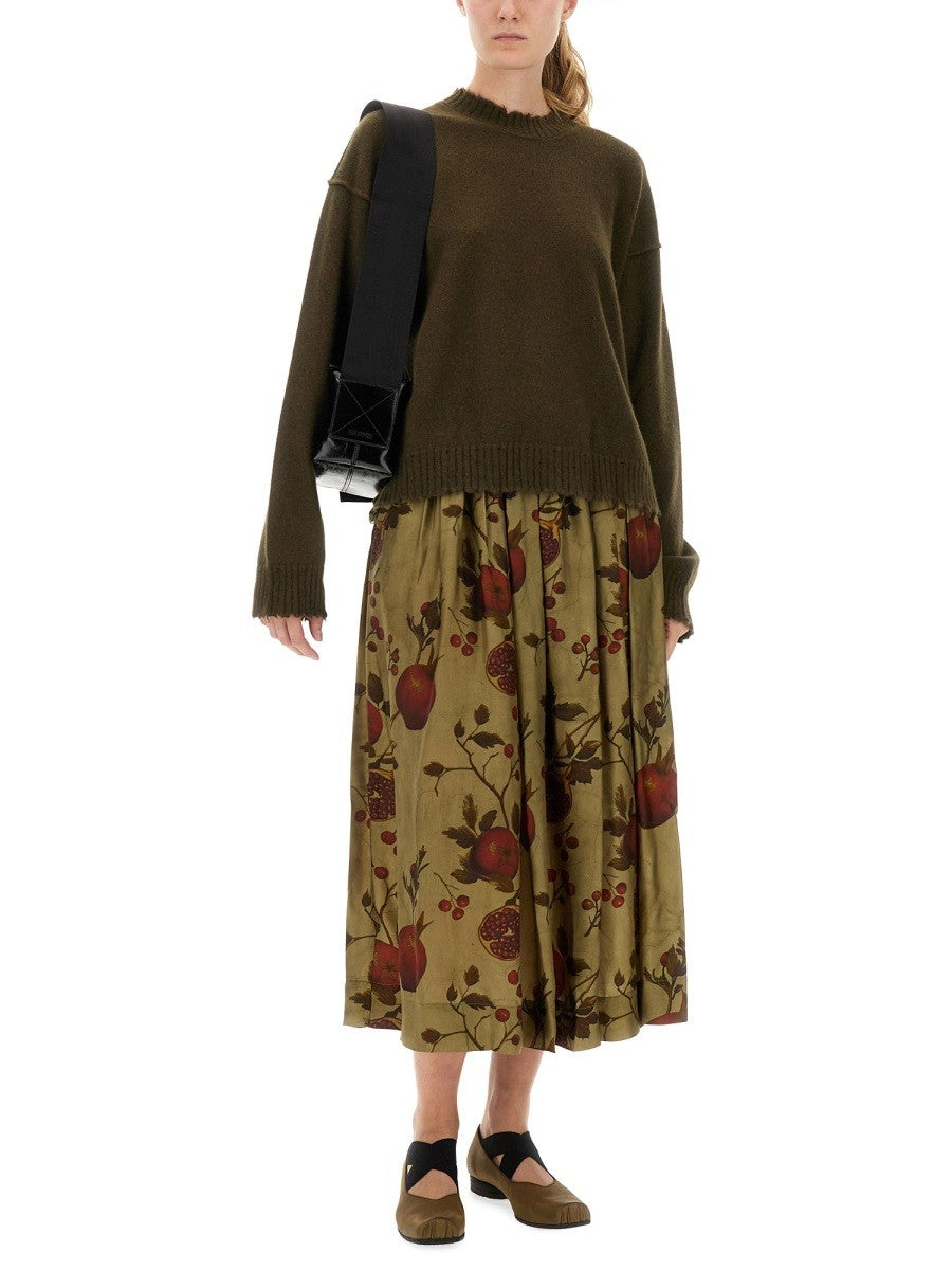 UMA WANG UMA WANG - CASHMERE SWEATER WITH BANGS