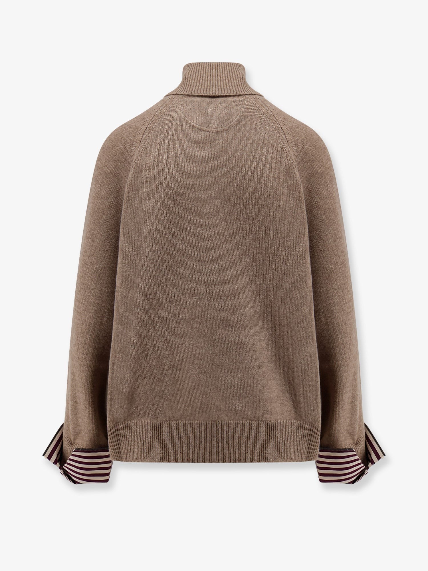 Cashmere sweater with Monili detail
