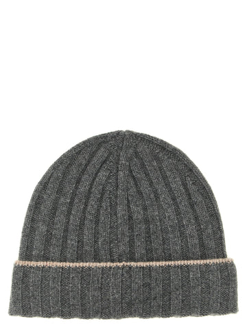 Brunello Cucinelli - Cashmere turn-up beanie